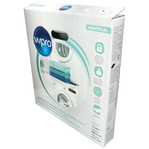 60x60 cm Összeépítő keret rakodópolccal (univerzális, WPRO SKS-101) mosógép, szárítógép