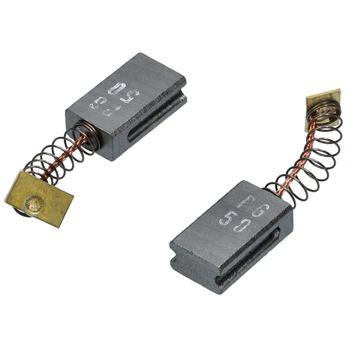 6,5x11x20 mm PG50 Szénkefe, tányér-sapkás, rugós, hornyolt (univerzális) barkácsgép (1cs=2db)