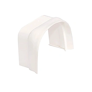 65x50 mm záróelem beltéri egységhez, PVC tömítéssel, Dekorcsatorna (VECAMCO) klíma