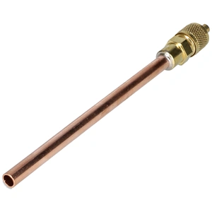6 / 100 mm Töltőcső + szelep (univerzális) hűtőgép