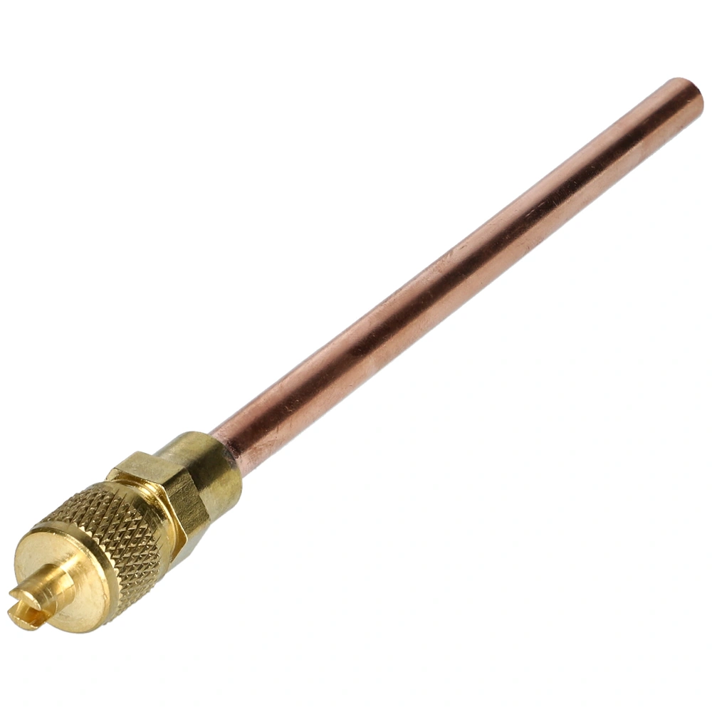 6 / 100 mm Töltőcső + szelep (univerzális) hűtőgép
