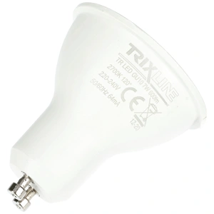 7W GU10 Spot izzó, LED, 2700K (TRIXLINE)