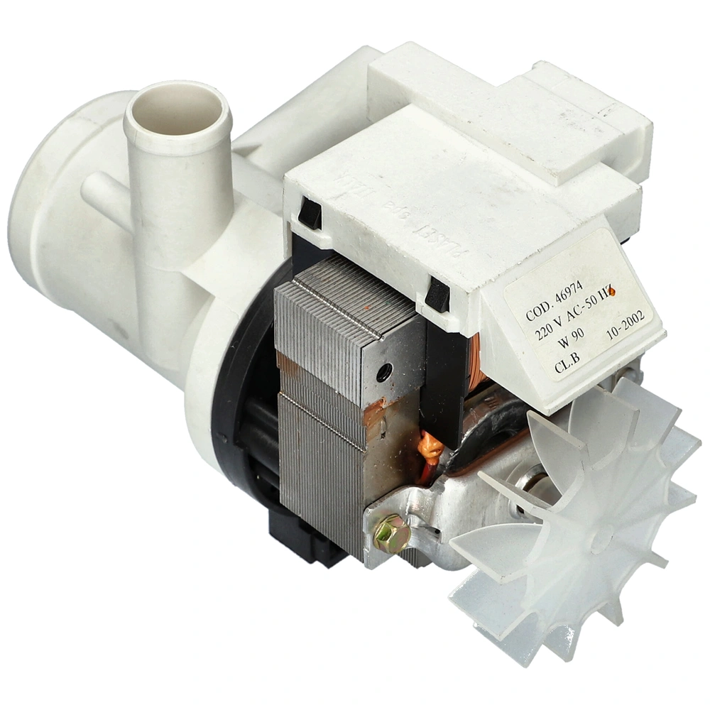 90W Szivattyú + szűrőház PLASET WHIRLPOOL / INDESIT mosógép 