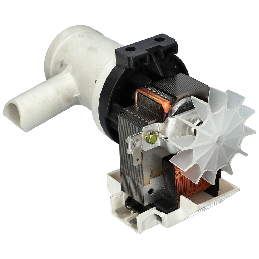 90W Szivattyú + szűrőház PLASET WHIRLPOOL / INDESIT mosógép 