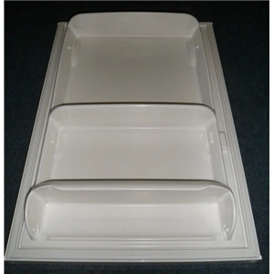 Ajtó (normáltéri) ZANUSSI hűtőgép / RENDELÉSRE (HAE245 helyettesíti, de az ajtópolcok valószínűleg nem kompatibilisek!)