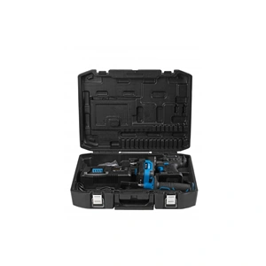 Akkumulátoros fúró-csavarozó szett,  szénkefementes motor, 4 Ah akku, 18 V, 80 Nm, koffer, HÖGERT HT2E246-B14DD