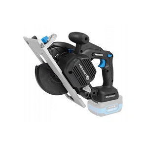 Akkumulátoros körfűrész géptest (töltő és akku nélkül), szénkefementes, 18 V, 165 mm, HÖGERT HT2E235-0CS  