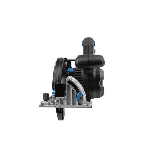 Akkumulátoros körfűrész géptest (töltő és akku nélkül), szénkefementes, 18 V, 165 mm, HÖGERT HT2E235-0CS  