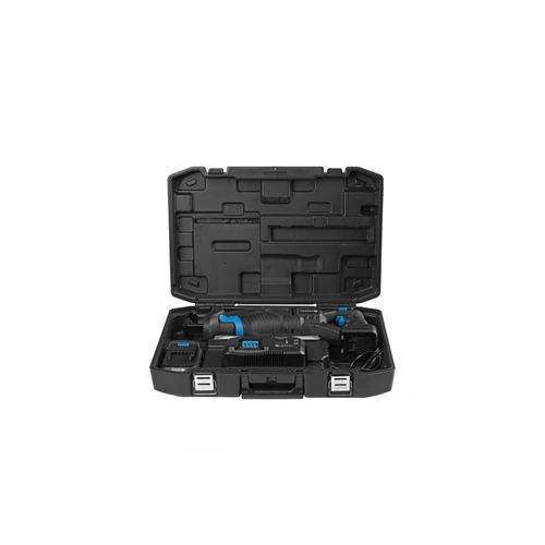 Akkumulátoros orrfűrész szett, szénkefementes motor, 4 Ah akku, 18 V, koffer, HÖGERT HT2E252-B14RS