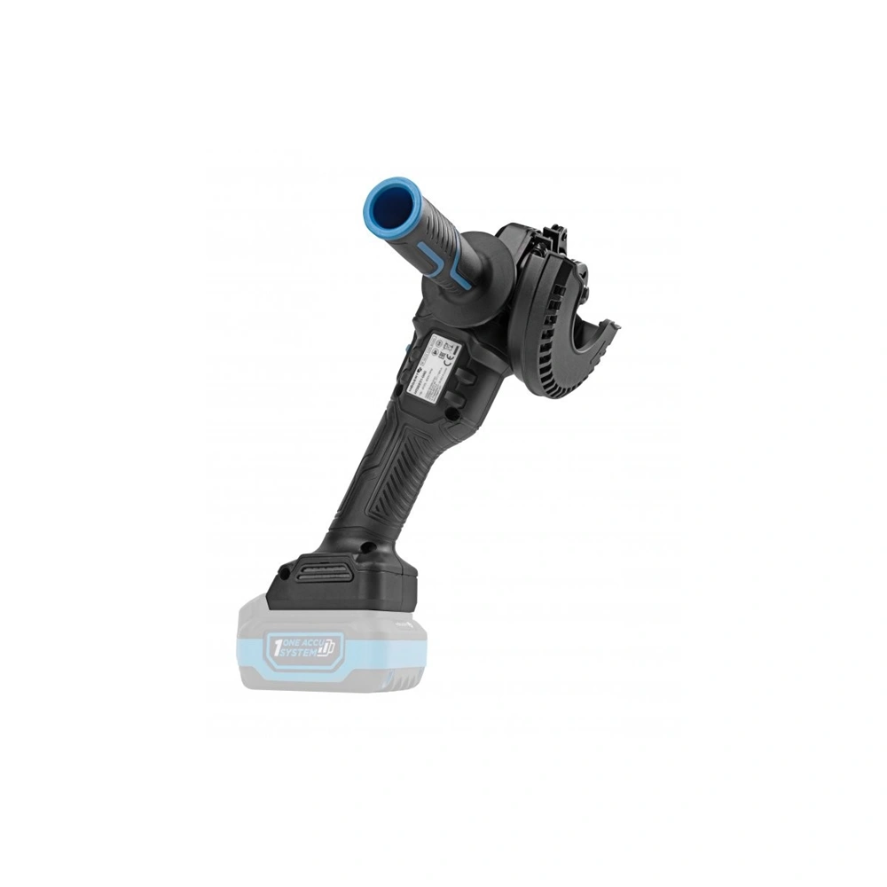 Akkumulátoros sarokcsiszoló géptest (töltő és akku nélkül), szénkefementes, 125 mm, 18V, HÖGERT HT2E231 