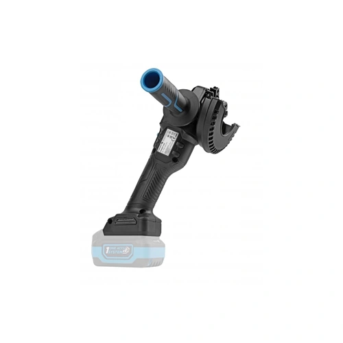 Akkumulátoros sarokcsiszoló géptest (töltő és akku nélkül), szénkefementes, 125 mm, 18V, HÖGERT HT2E231 
