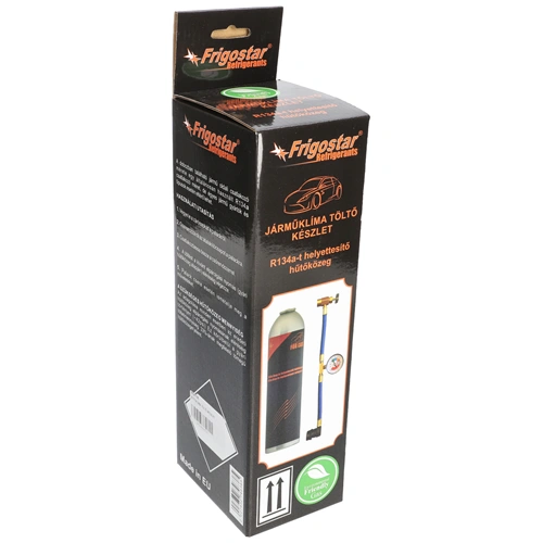 Autóklíma töltő készlet R134a-t helyettesítő hűtőközeg 370 g