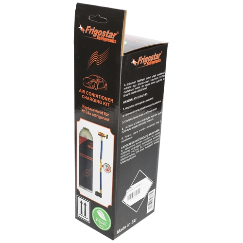 Autóklíma töltő készlet R134a-t helyettesítő hűtőközeg 370 g