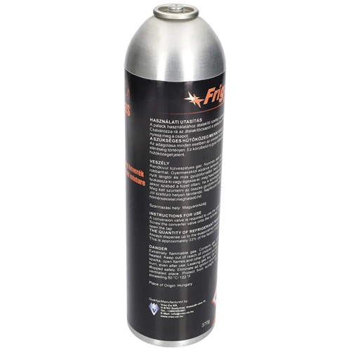 Autóklíma töltő készlet R134a-t helyettesítő hűtőközeg 370 g