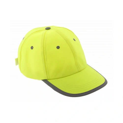 Baseball sapka, jólláthatósági sárga, 57-61 cm, HÖGERT HT5K187