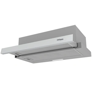 Beépíthető, kihúzható páraelszívó, inox, 408 m3/h  (eredeti) HOMEFORT HPK611X