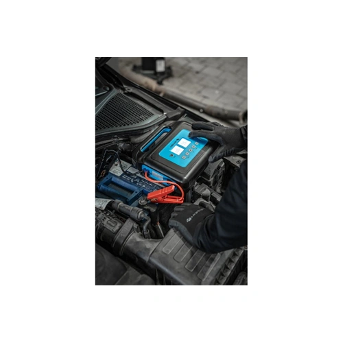 Bikázó Jump starter, PowerBank, LED lámpa, kompresszor, 8 Bar, 10000 mAh,  USB, 400A, HÖGERT HT8G624