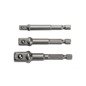 Bit-dugókulcs átalakító adapter 1/4", 3/8", 1/2", HÖGERT HT1S445