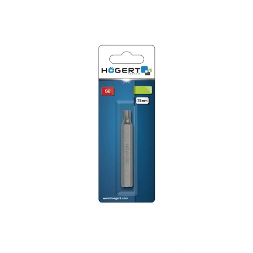 Bitfej, torx, T50, 75 mm, vastag szár, HÖGERT HT1S852