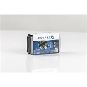 Bitkészlet racsnis hajtószár 1/4", 33 részes, 72 fogas racsni, Élettartam garancia, HÖGERT HT1R460