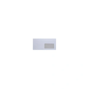 Boríték LA4 szilikonos bélésnyomott jobb ablak 45x90mm 110×220mm J28A20 Bluering® fehér