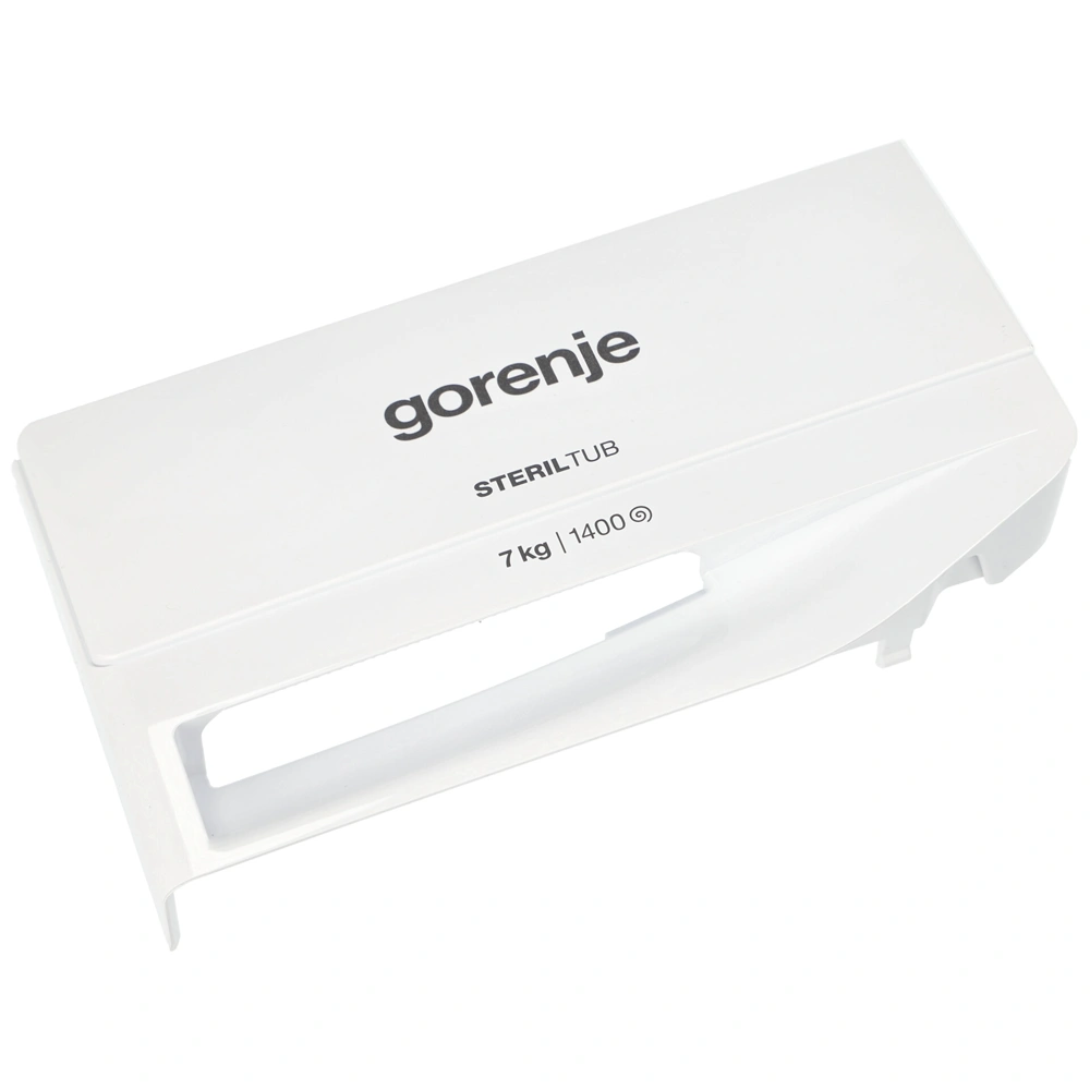 Burkolat, mosószertartó fiók (eredeti) GORENJE/MORA mosógép / RENDELÉSRE