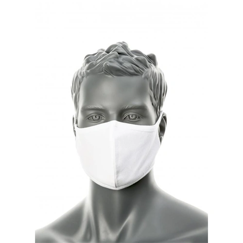 CV22, anti-mikrobiális, 2 rétegű arcmaszk fehér