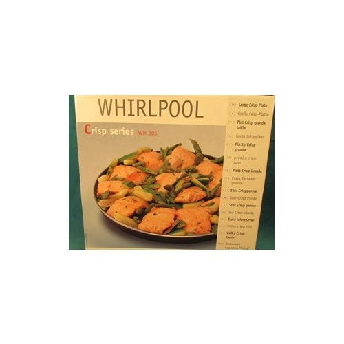 Crisp tál (fém, lapos) (eredeti) WHIRLPOOL mikrohullámú sütő WPRO AVM305 /RENDELÉSRE