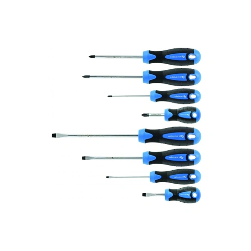 Csavarhúzó készlet, mágneses, 8 részes, HÖGERT HT1S096