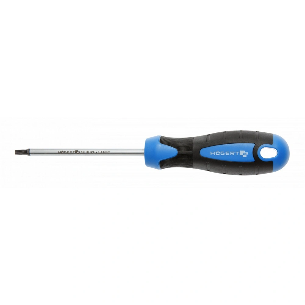 Csavarhúzó mágneses, TORX fejű, T15 x 100 mm szár, HÖGERT HT1S054