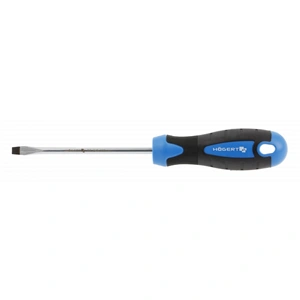 Csavarhúzó mágneses, lapos fejű, SL5 x 100 mm szár, HÖGERT HT1S008