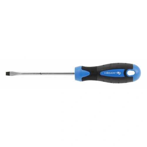 Csavarhúzó mágneses, lapos fejű, SL5 x 100 mm szár, HÖGERT HT1S008