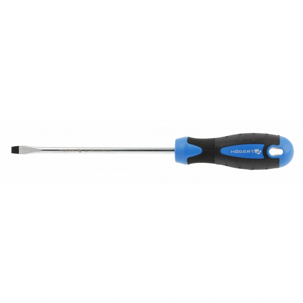 Csavarhúzó mágneses, lapos fejű, SL6,5 x 200 mm szár, HÖGERT HT1S015