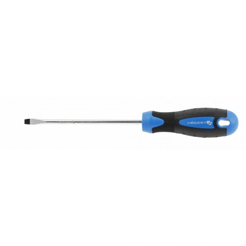Csavarhúzó mágneses, lapos fejű, SL6 x 100 mm szár, HÖGERT HT1S012