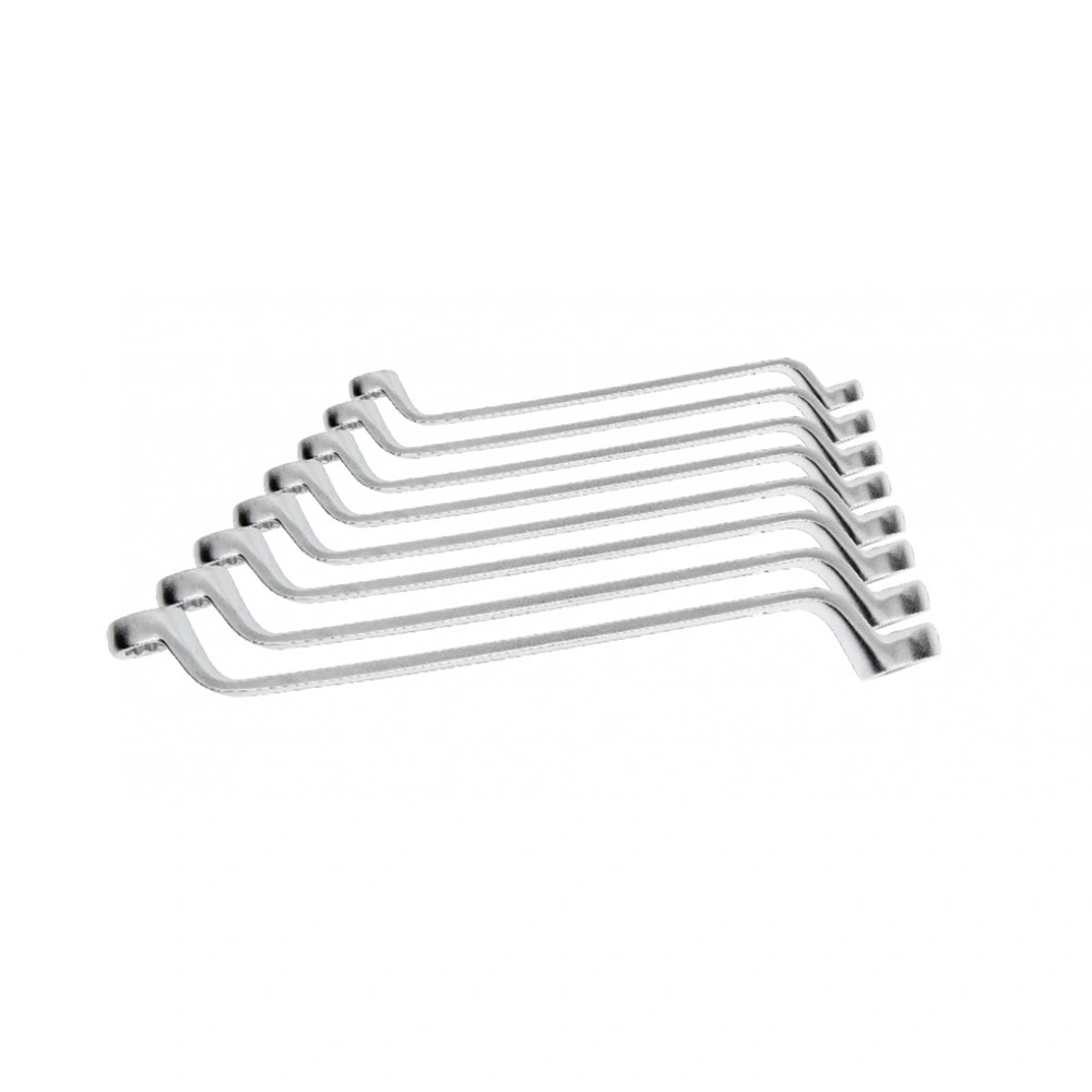 Csillagkulcs készlet, enyhén hajlított, 6-22 mm, 8 részes, 25 év garancia, HÖGERT HT1W598