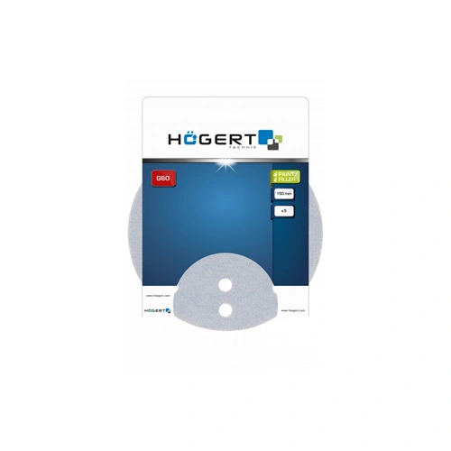 Csiszolólap rota, tépőzáras, 125  mm G400, 5db/csomag, festett felülethez ,, HÖGERT HT8D150  / RENDELÉSRE