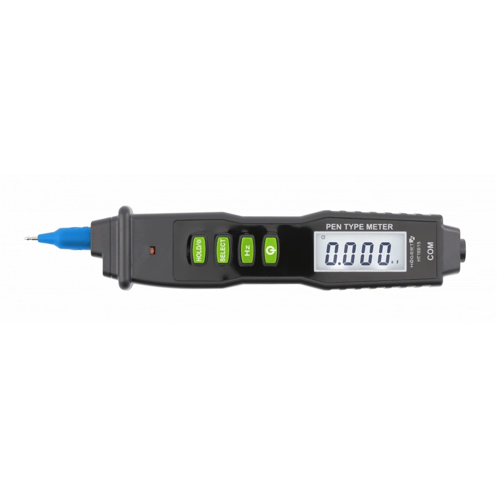 Digitális Multiméter, önbeállító, zseblámpa, LCD kijelző, AC-DC 600V, 40 MΩ,  NCV , HÖGERT HT1E615