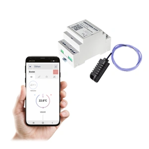 Digitális Wi-fi szobatermosztát, vezetékes hőérzékelővel /RENDELÉSRE