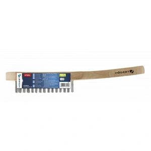 Drótkefe fa nyéllel, 4x15 290 mm, HÖGERT HT3B624