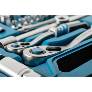 Dugókulcs és bitkészlet 1/2", 1/4", 112 részes, 25 év garancia, HÖGERT HT1R432