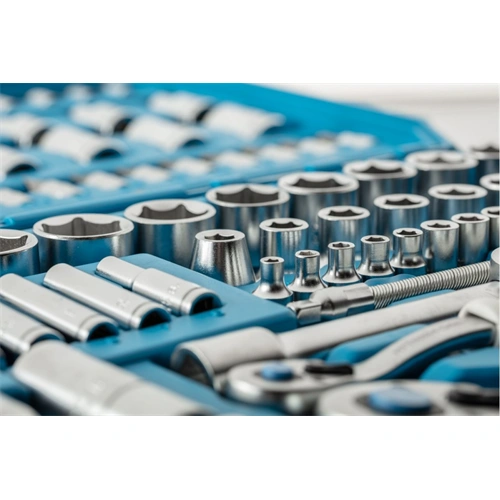 Dugókulcs és bitkészlet 1/2", 1/4", 112 részes, 25 év garancia, HÖGERT HT1R432