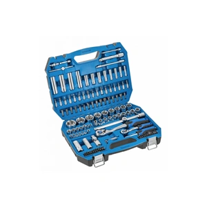 Dugókulcs és bitkészlet 1/2", 1/4", 144 részes, 25 év garancia, HÖGERT HT1R440