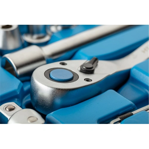 Dugókulcs és bitkészlet 1/2", 1/4", 144 részes, 25 év garancia, HÖGERT HT1R440