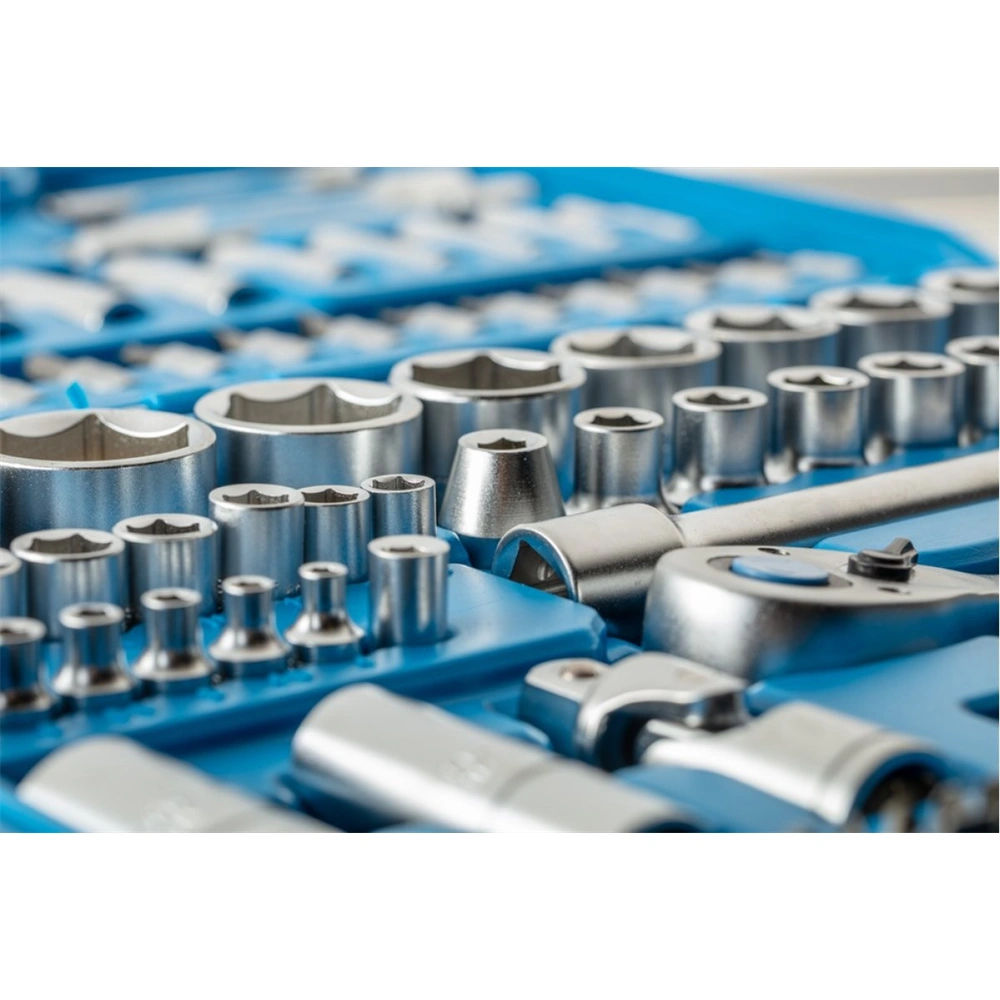 Dugókulcs és bitkészlet 1/2", 1/4", 144 részes, 25 év garancia, HÖGERT HT1R440