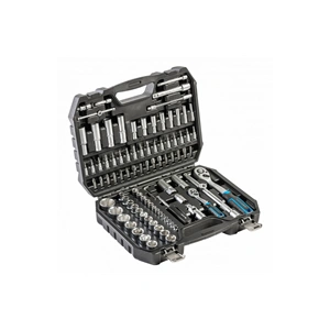 Dugókulcs és bitkészlet 1/2", 1/4", 5/16" bitfejek, 95 részes, 25 év garancia, HÖGERT HT1R226 