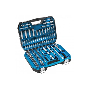 Dugókulcs és bitkészlet 1/2", 1/4", 5/16" bitfejek, 95 részes, 25 év garancia, HÖGERT HT1R426