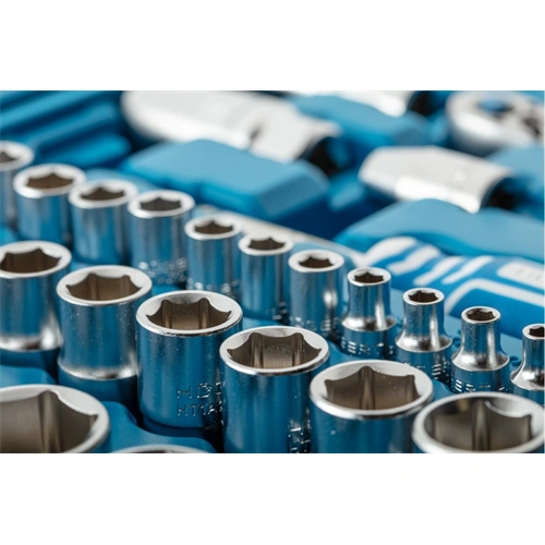 Dugókulcs és bitkészlet 1/2", 1/4", 5/16" bitfejek, 95 részes, 25 év garancia, HÖGERT HT1R426