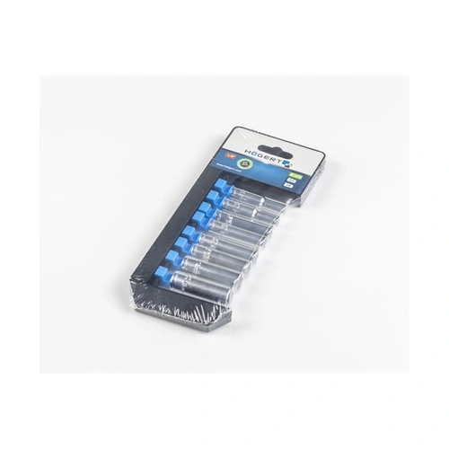 Dugókulcsfej készlet 1/4", 5,5-13 mm, hosszított (50mm), 8 részes, HÖGERT HT1A886 