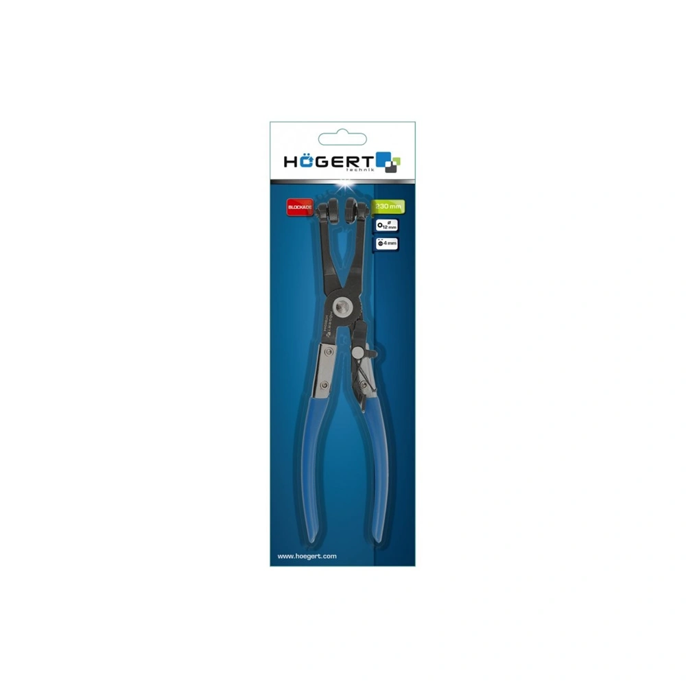 Egyenes tömlőbilincs fogó 230mm , HÖGERT HT8G344