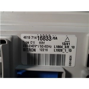 Elektronika (vezérlő) eredeti WHIRLPOOL mosógép / RENDELÉSRE